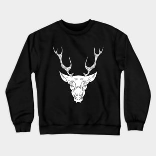 Snow Deer Crewneck Sweatshirt